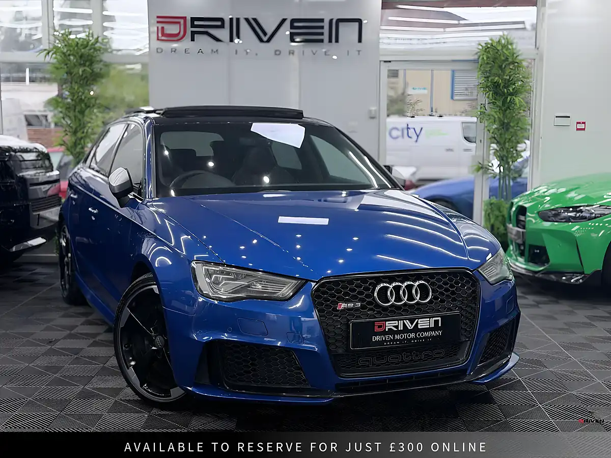 Used 2016 Audi RS3 Sportback Blue - Interior and Exterior details 10