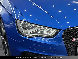 Used 2016 Audi RS3 Sportback Blue - Interior and Exterior details 14