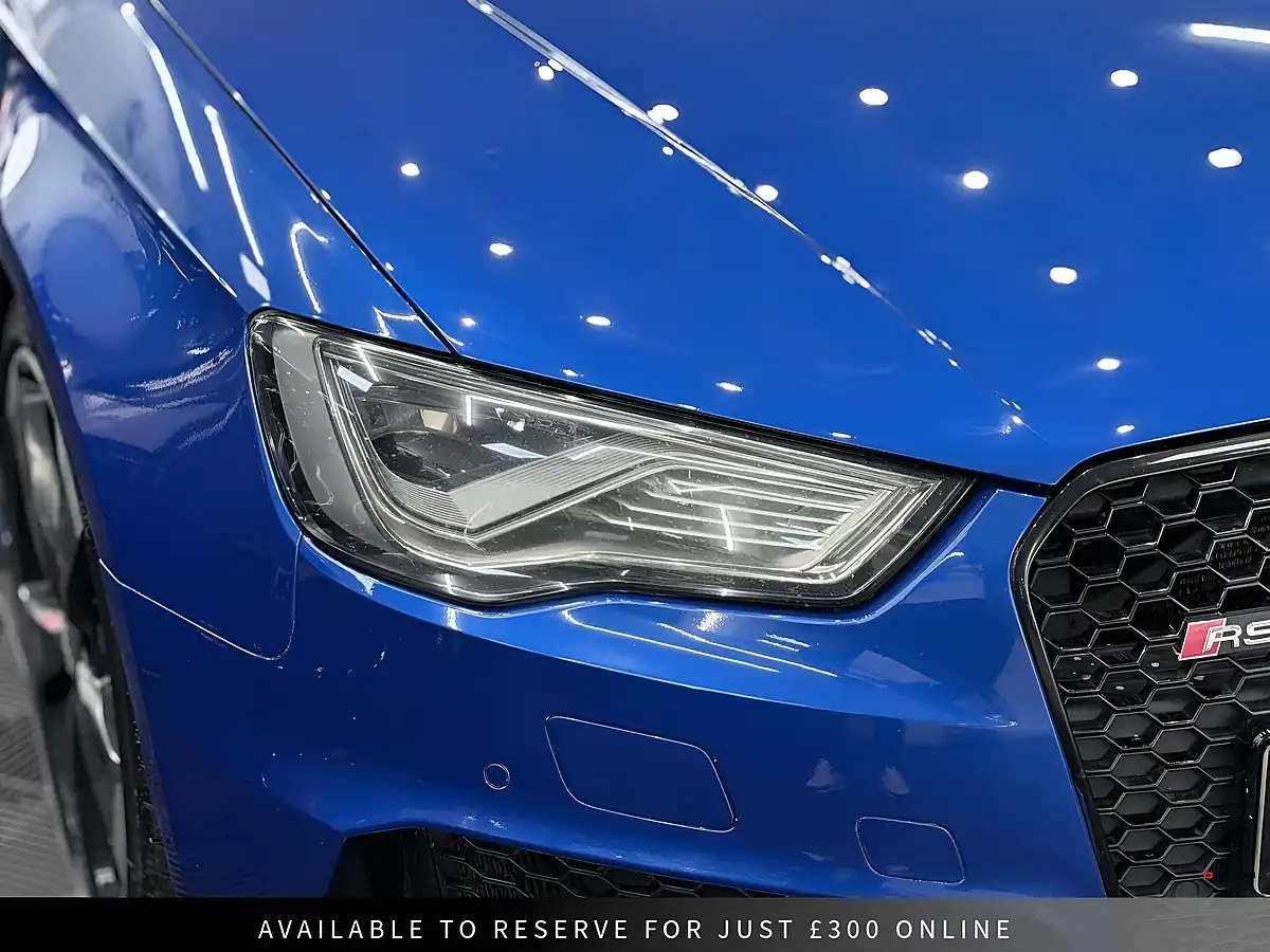 Used 2016 Audi RS3 Sportback Blue - Interior and Exterior details 14