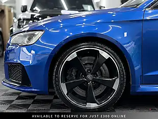 Used 2016 Audi RS3 Sportback Blue - Interior and Exterior details 16