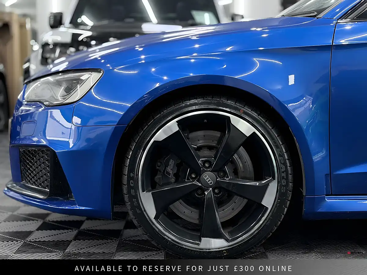 Used 2016 Audi RS3 Sportback Blue - Interior and Exterior details 16