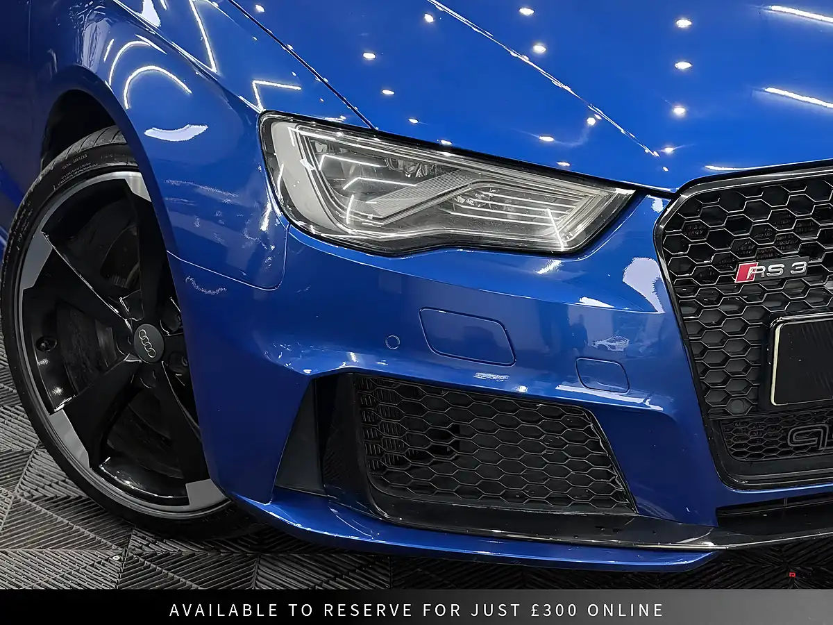 Used 2016 Audi RS3 Sportback Blue - Interior and Exterior details 17