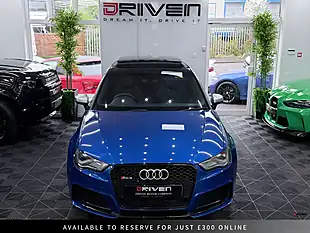 Used 2016 Audi RS3 Sportback Blue - Interior and Exterior details 3