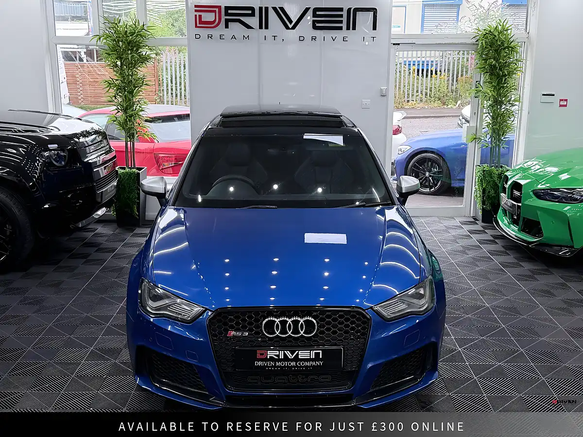 Used 2016 Audi RS3 Sportback Blue - Interior and Exterior details 3