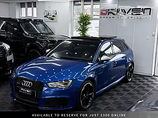 Used 2016 Audi RS3 Sportback Blue - Interior and Exterior details 7