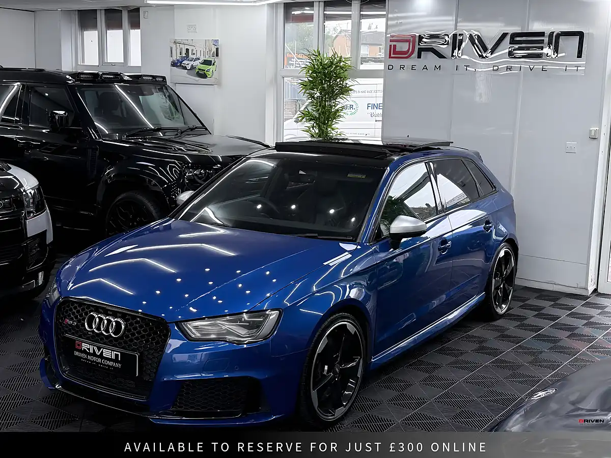 Used 2016 Audi RS3 Sportback Blue - Interior and Exterior details 7