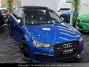 Used 2016 Audi RS3 Sportback Blue - Interior and Exterior details 9
