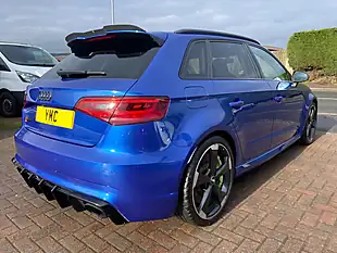 Used 2016 Audi RS3 Sportback S Tronic Quattro Blue - Interior and Exterior details 11