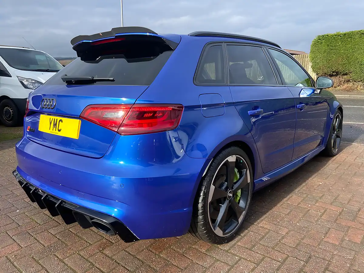 Used 2016 Audi RS3 Sportback S Tronic Quattro Blue - Interior and Exterior details 11