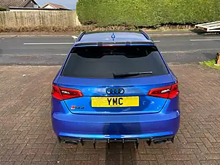 Used 2016 Audi RS3 Sportback S Tronic Quattro Blue - Interior and Exterior details 12