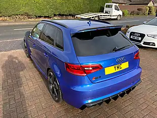 Used 2016 Audi RS3 Sportback S Tronic Quattro Blue - Interior and Exterior details 16