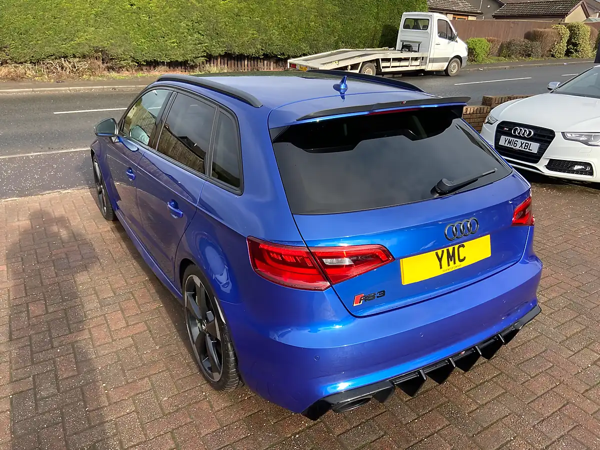 Used 2016 Audi RS3 Sportback S Tronic Quattro Blue - Interior and Exterior details 16