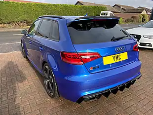 Used 2016 Audi RS3 Sportback S Tronic Quattro Blue - Interior and Exterior details 17