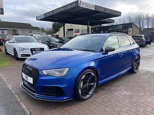 Used 2016 Audi RS3 Sportback S Tronic Quattro Blue - Interior and Exterior details 2