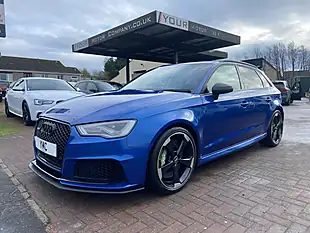 Used 2016 Audi RS3 Sportback S Tronic Quattro Blue - Interior and Exterior details 3