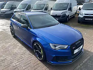 Used 2016 Audi RS3 Sportback S Tronic Quattro Blue - Interior and Exterior details 4