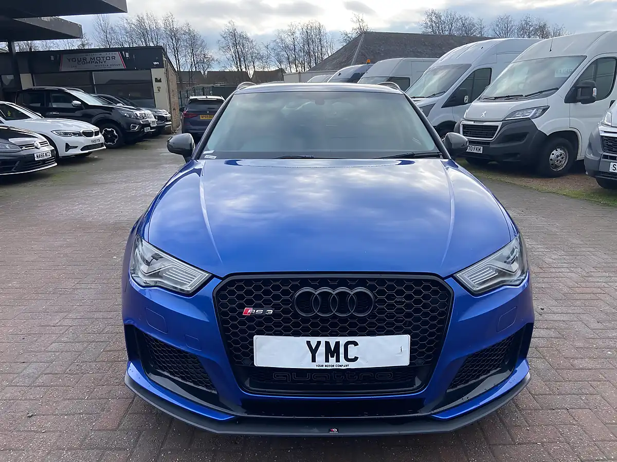 Used 2016 Audi RS3 Sportback S Tronic Quattro Blue - Interior and Exterior details 5