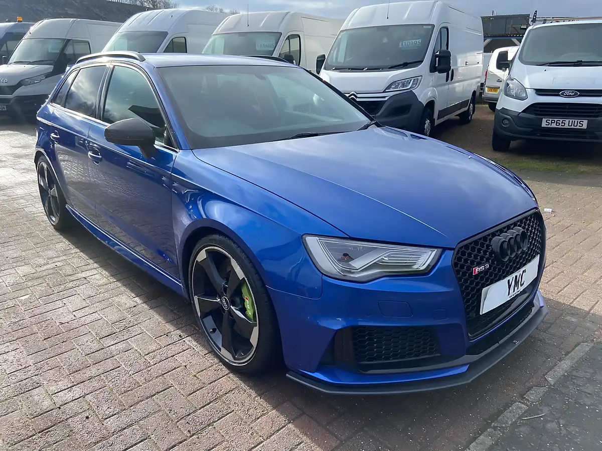 Used 2016 Audi RS3 Sportback S Tronic Quattro Blue - Interior and Exterior details 7
