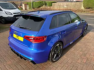 Used 2016 Audi RS3 Sportback S Tronic Quattro Blue - Interior and Exterior details 9