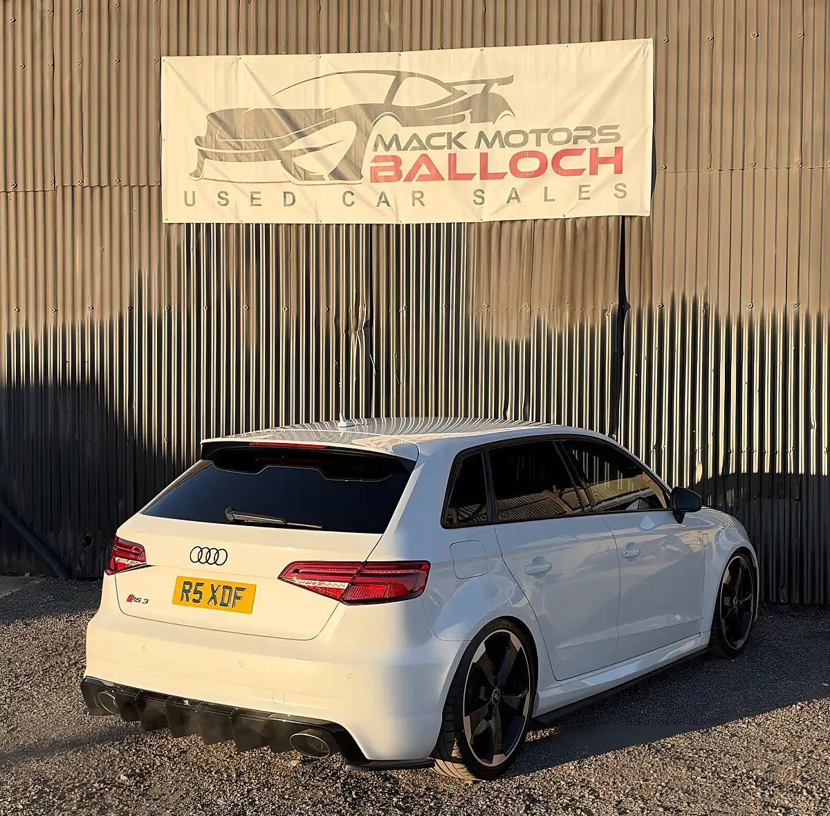 Used 2016 Audi RS3 White - Interior and Exterior details 5