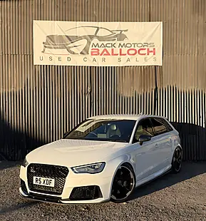 Used 2016 Audi RS3 White - Interior and Exterior details 9