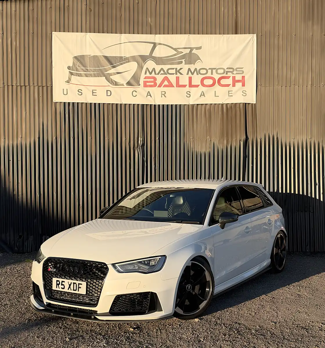 Used 2016 Audi RS3 White - Interior and Exterior details 9