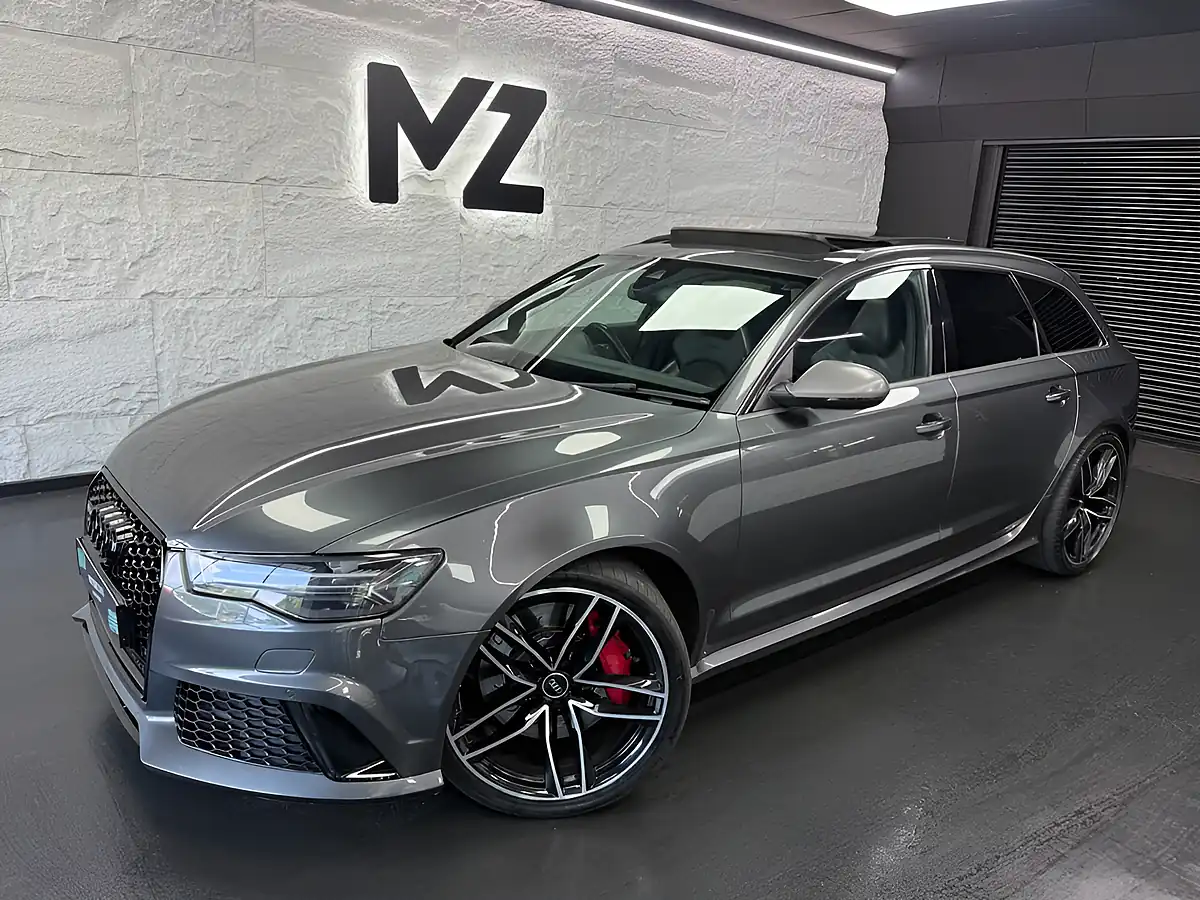 Used 2016 Audi RS6 Avant Performance Grey - Front View