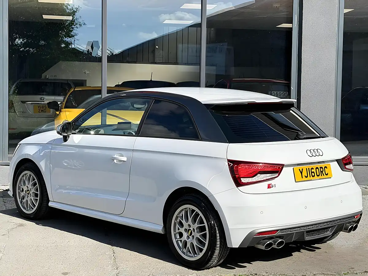 Used 2016 Audi S1 Quattro White - Interior and Exterior details 4