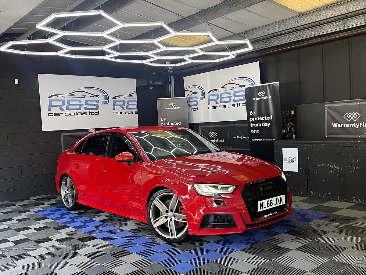 Used 2016 Audi S3 Black Edition Red - Front View
