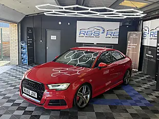 Used 2016 Audi S3 Black Edition Red - Interior and Exterior details 10