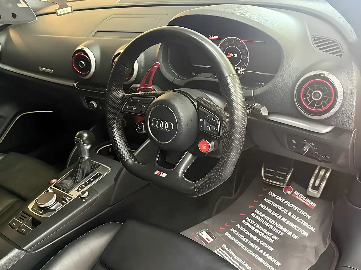 Used 2016 Audi S3 Black Edition Red - Interior and Exterior details 12