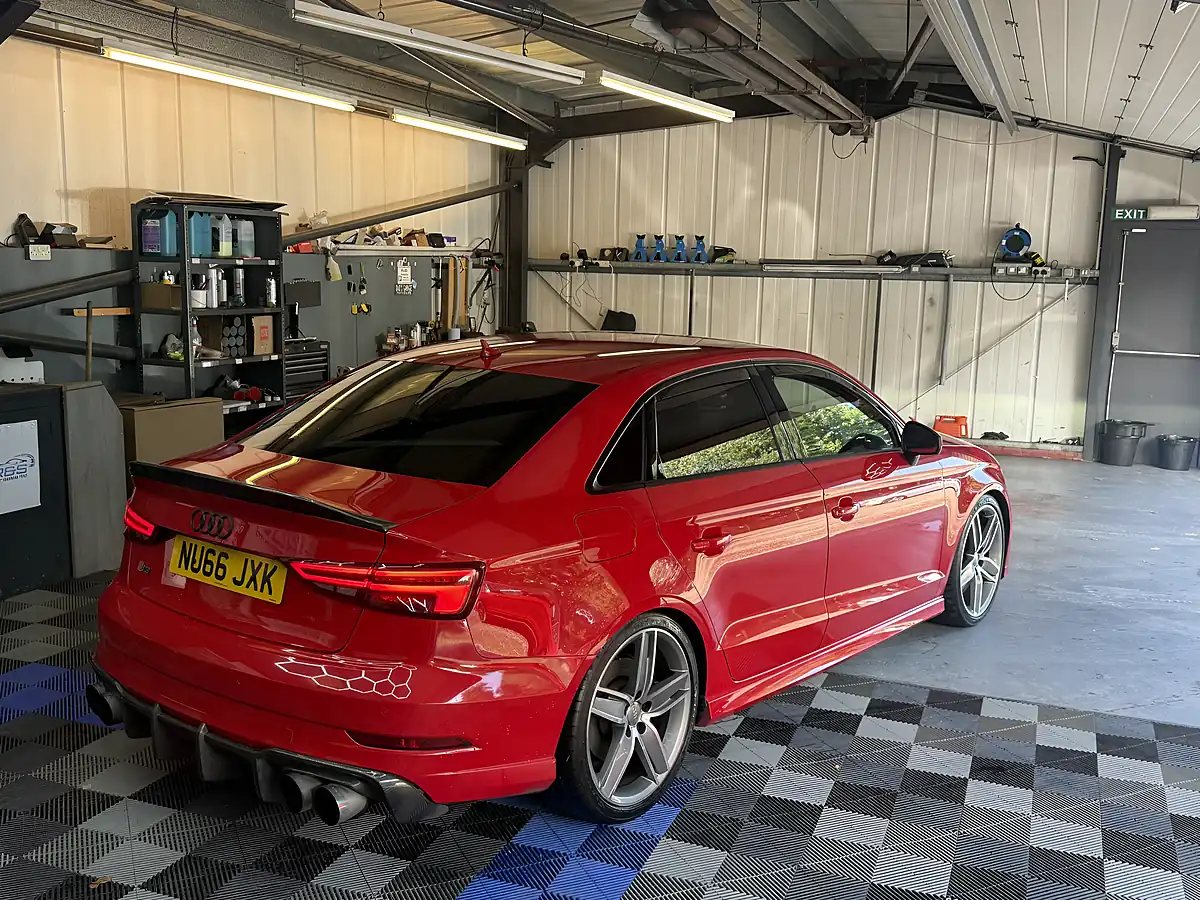 Used 2016 Audi S3 Black Edition Red - Interior and Exterior details 4