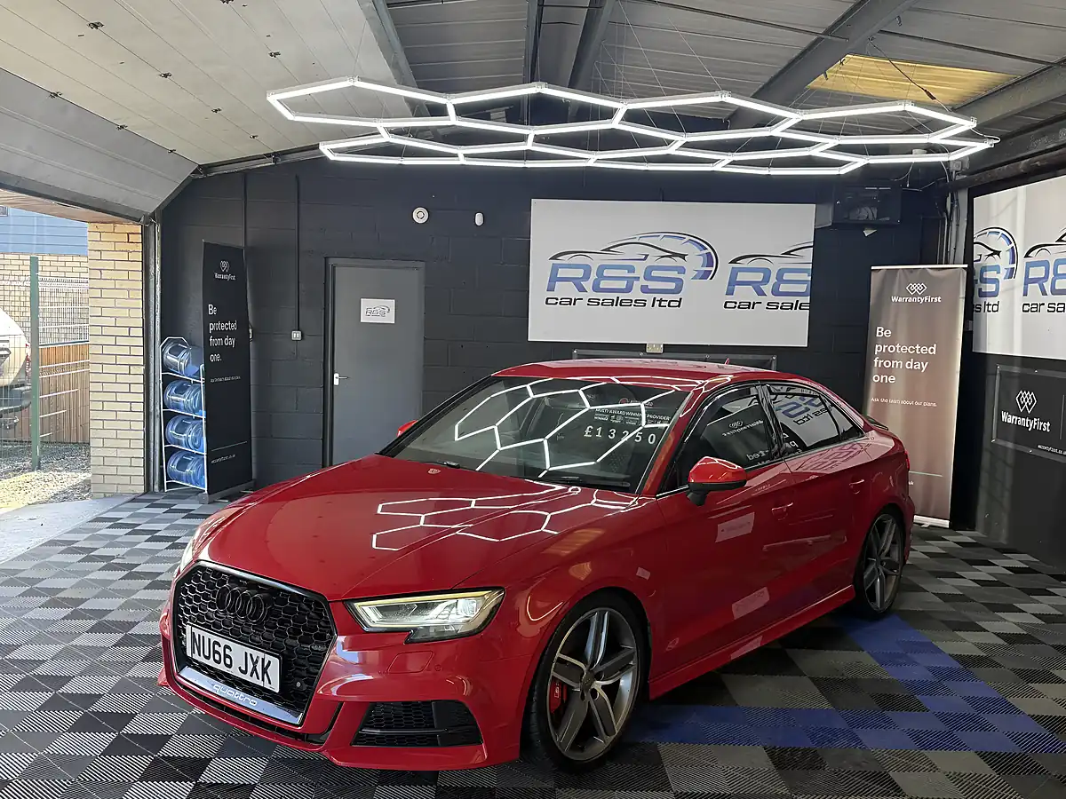 Used 2016 Audi S3 Black Edition Red - Interior and Exterior details 9