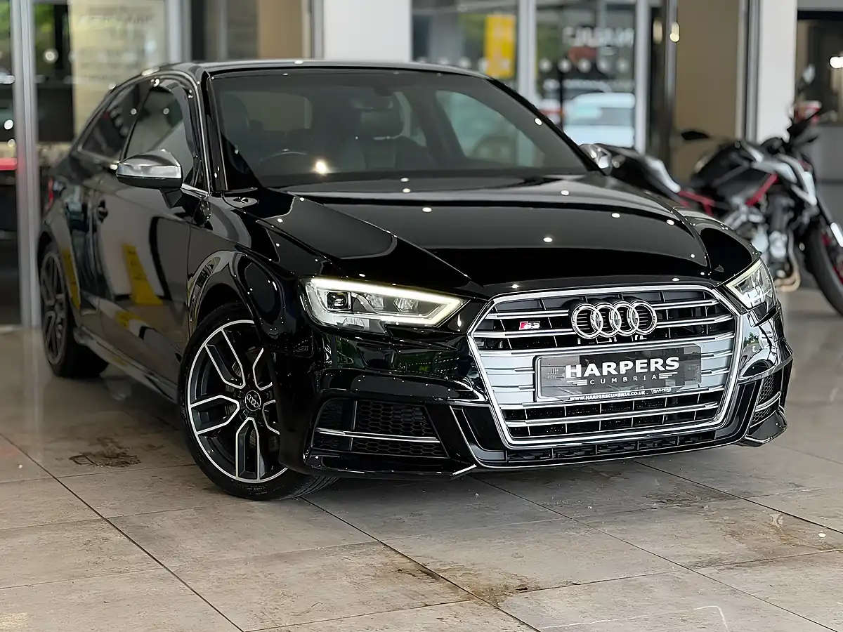 Used 2016 Audi S3 Black - Front View