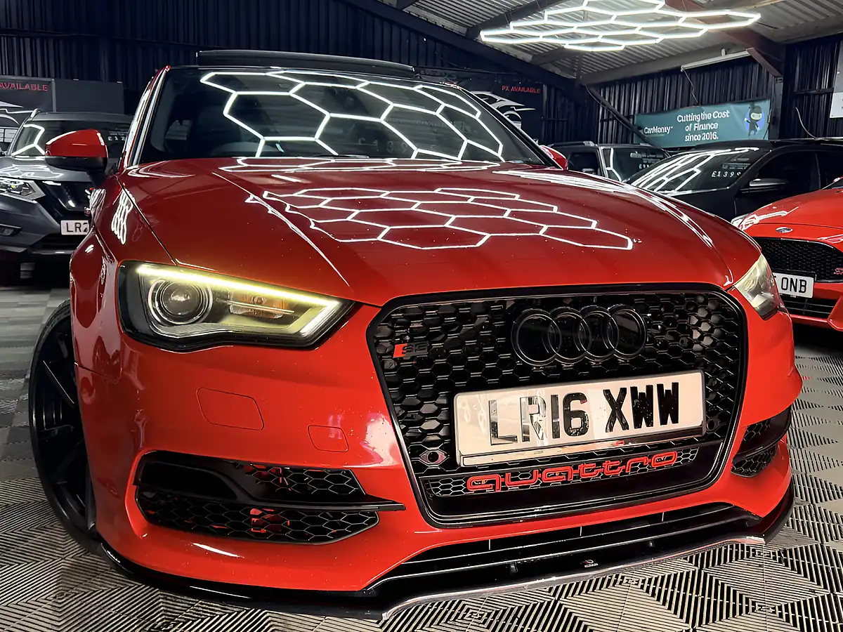 Used 2016 Audi S3 S Line Red - Front View