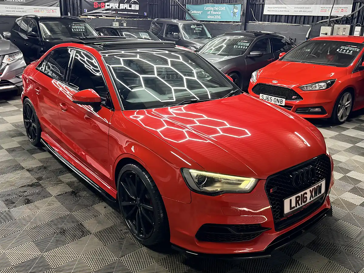 Used 2016 Audi S3 S Line Red - Interior and Exterior details 16