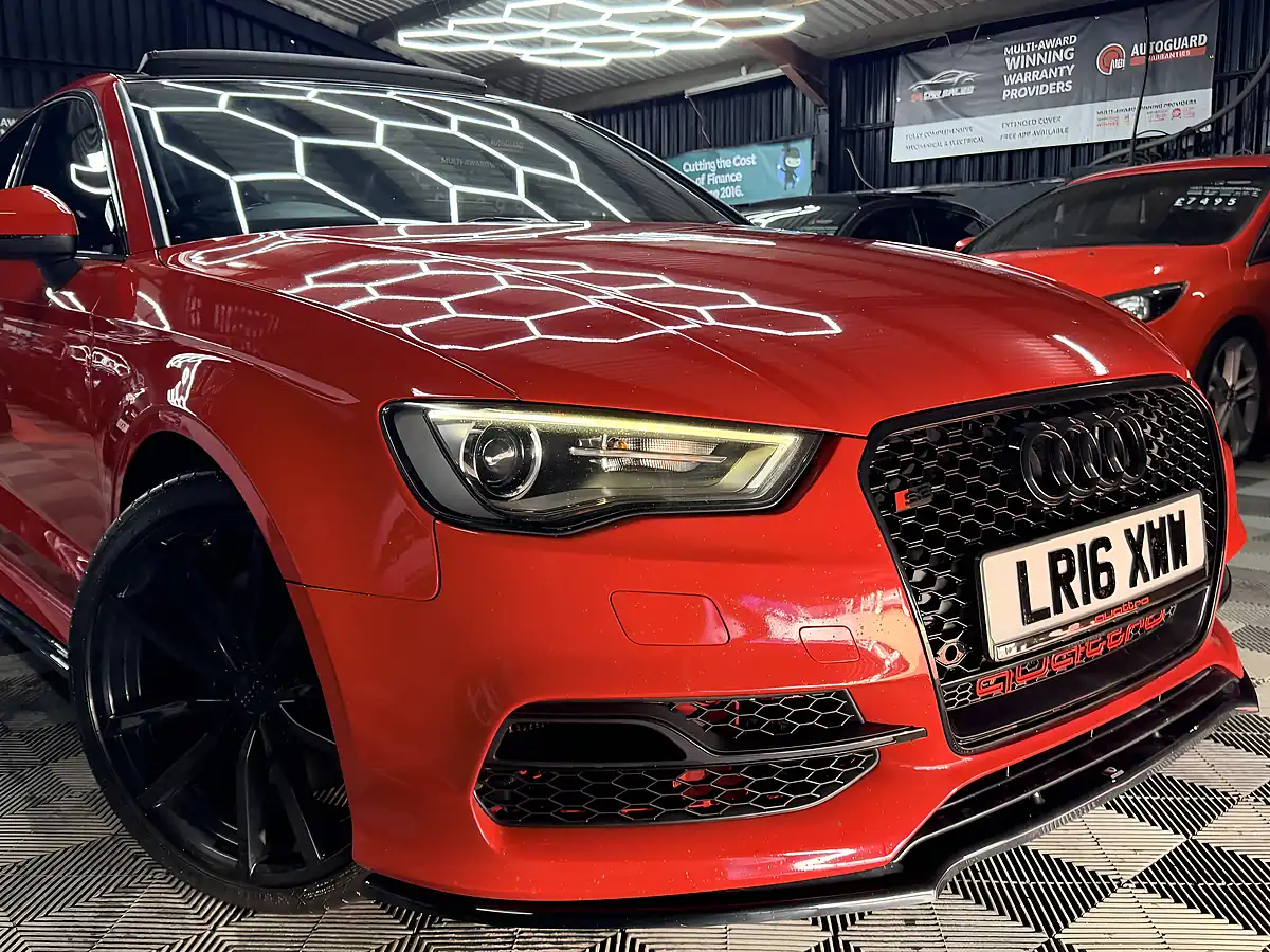 Used 2016 Audi S3 S Line Red - Interior and Exterior details 2