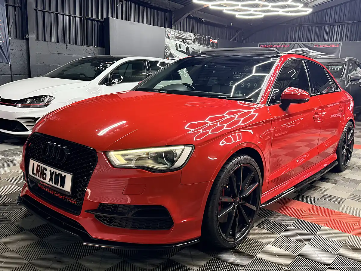Used 2016 Audi S3 S Line Red - Interior and Exterior details 4