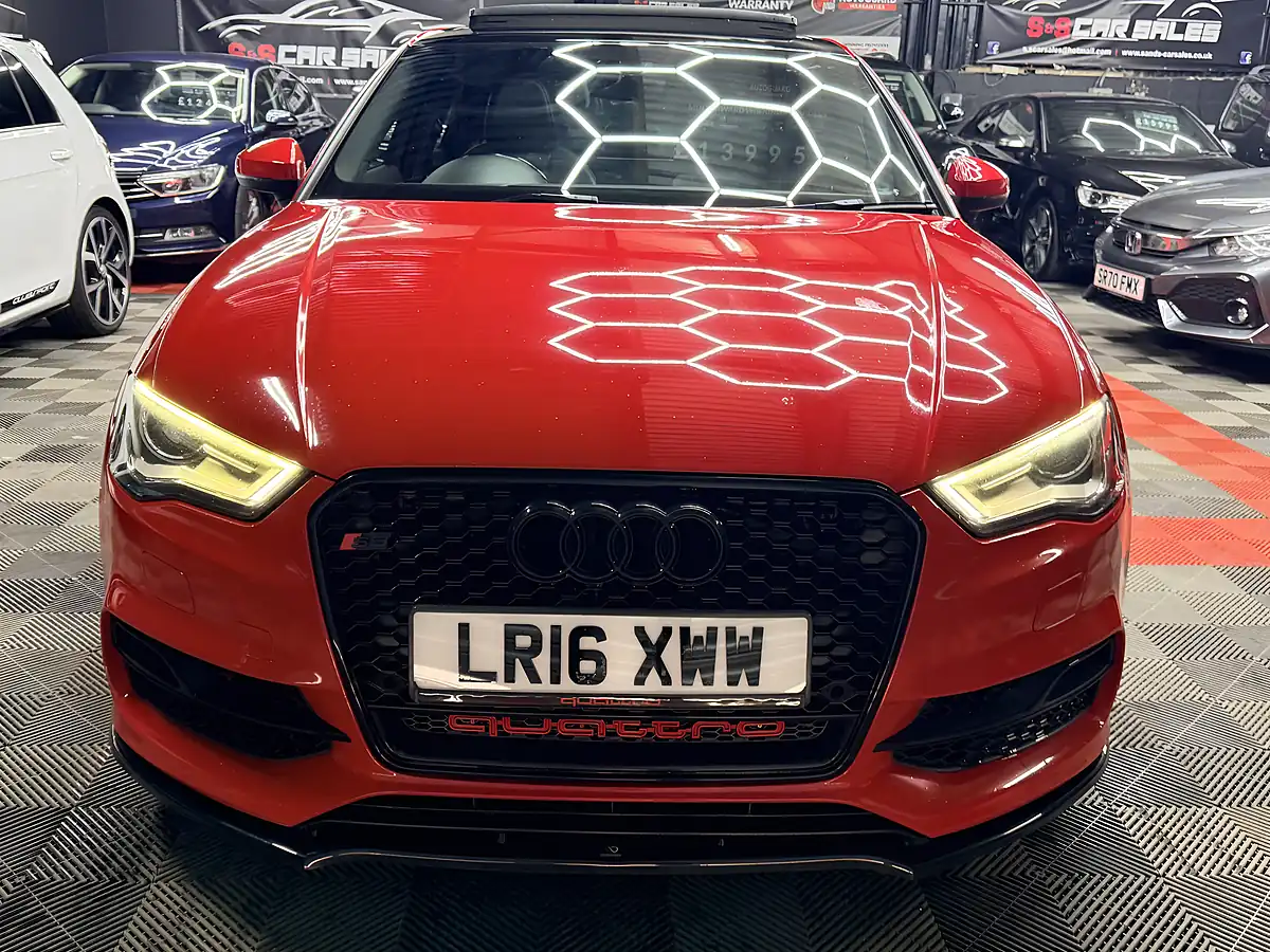 Used 2016 Audi S3 S Line Red - Interior and Exterior details 5