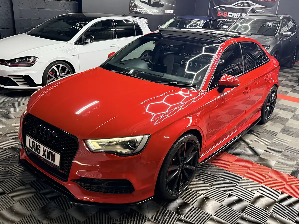 Used 2016 Audi S3 S Line Red - Interior and Exterior details 7