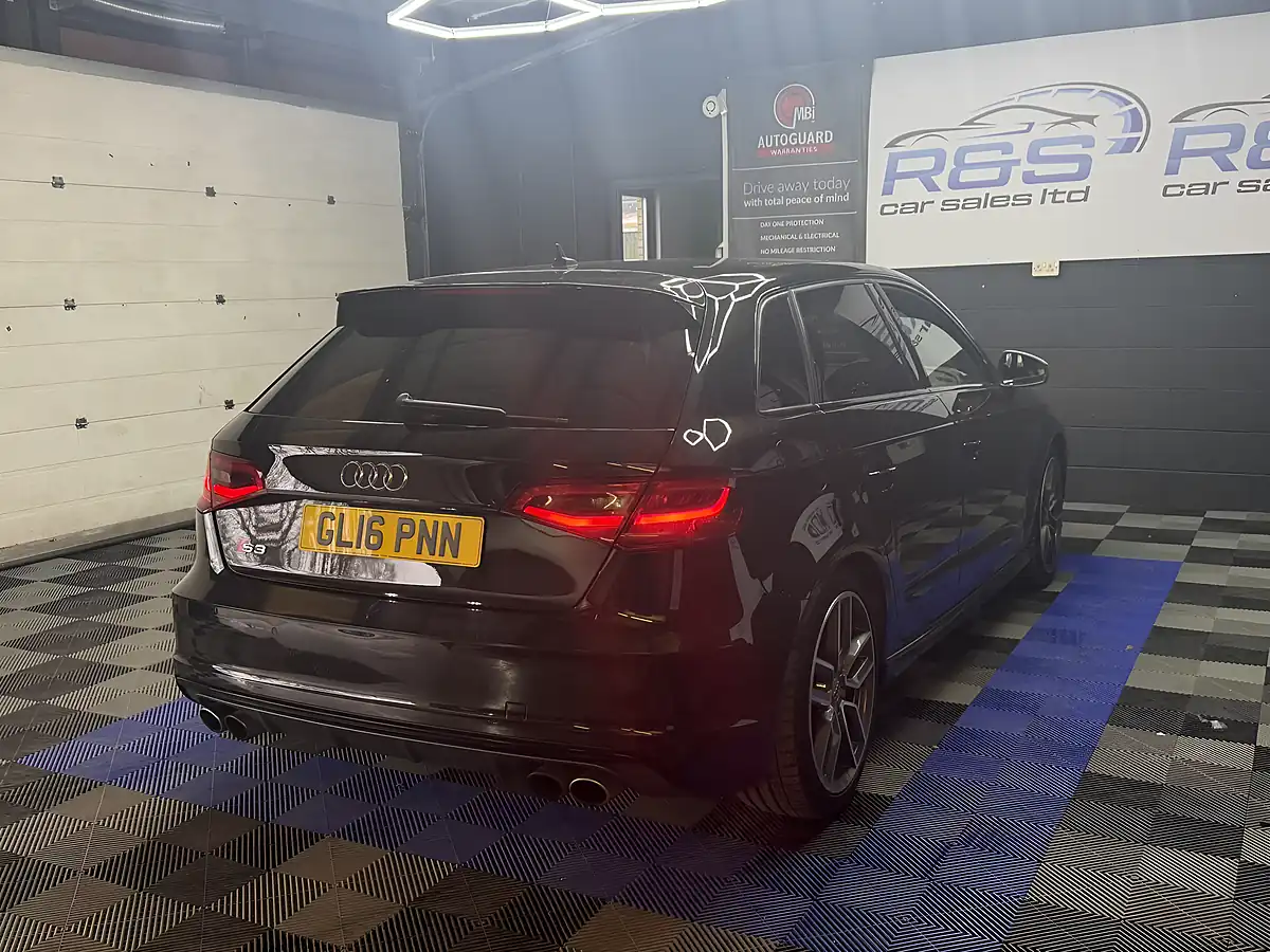 Used 2016 Audi S3 Sportback Black Edition Black - Interior and Exterior details 12