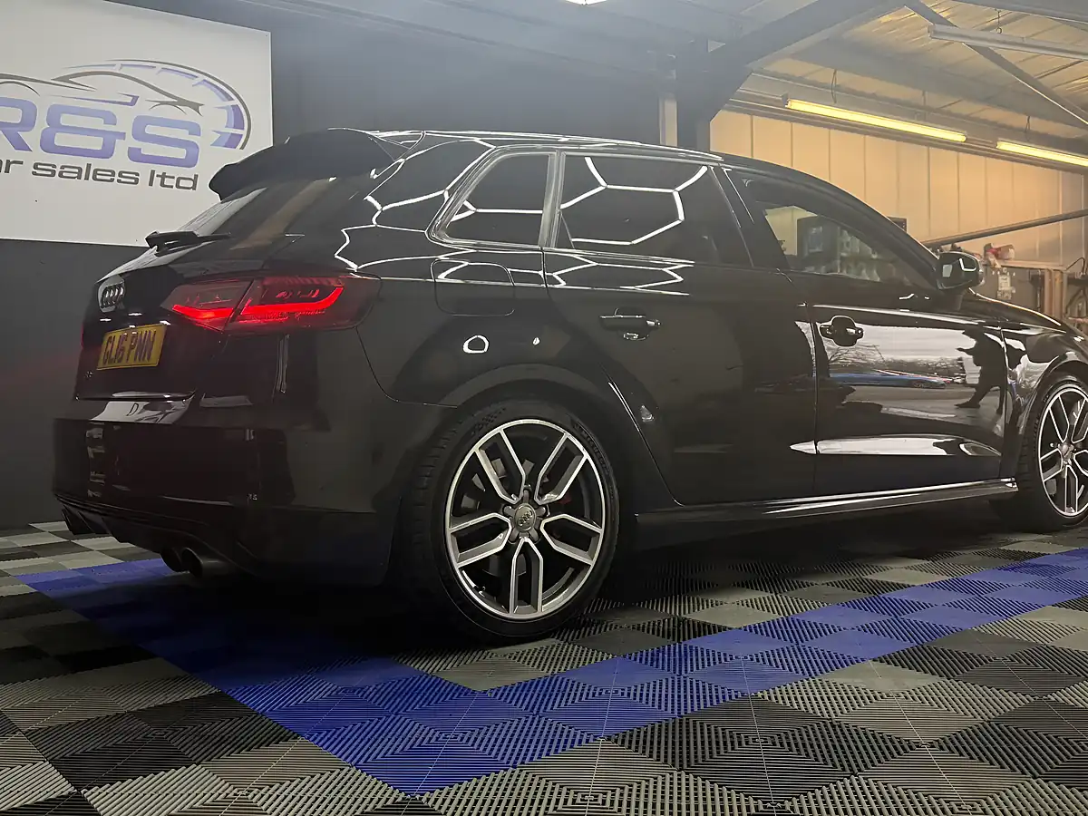 Used 2016 Audi S3 Sportback Black Edition Black - Interior and Exterior details 6