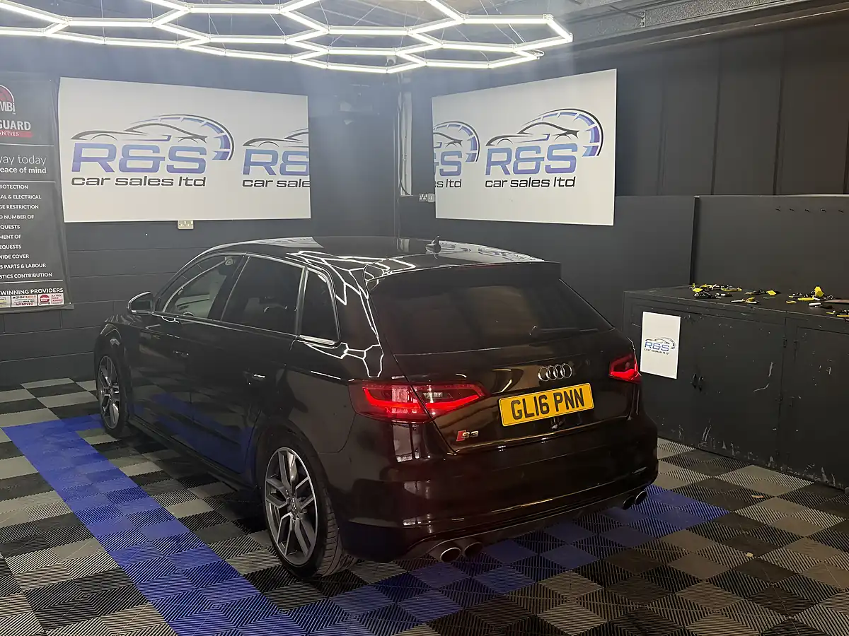 Used 2016 Audi S3 Sportback Black Edition Black - Interior and Exterior details 9