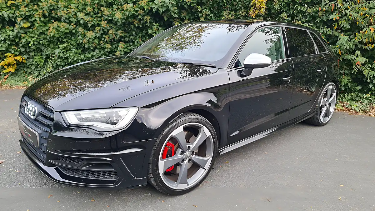 Used 2016 Audi S3 Sportback Black - Front View