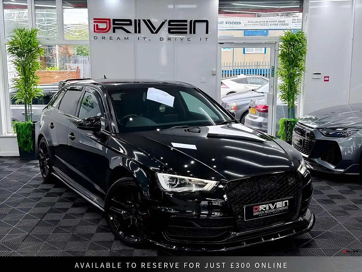 Used 2016 Audi S3 Sportback Black - Front View