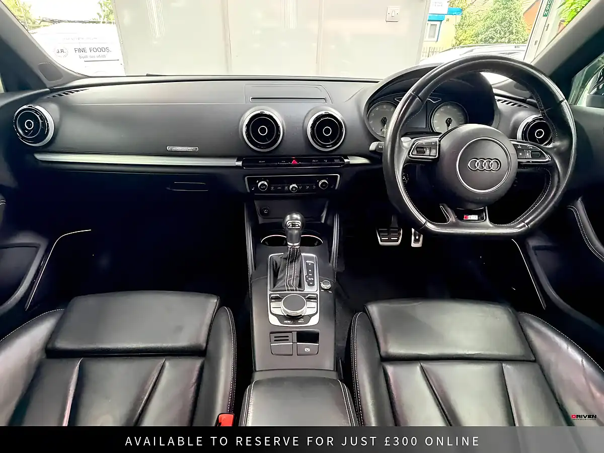 Used 2016 Audi S3 Sportback Black - Interior and Exterior details 6