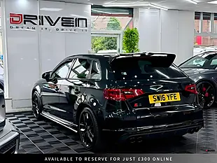 Used 2016 Audi S3 Sportback Black - Interior and Exterior details 9