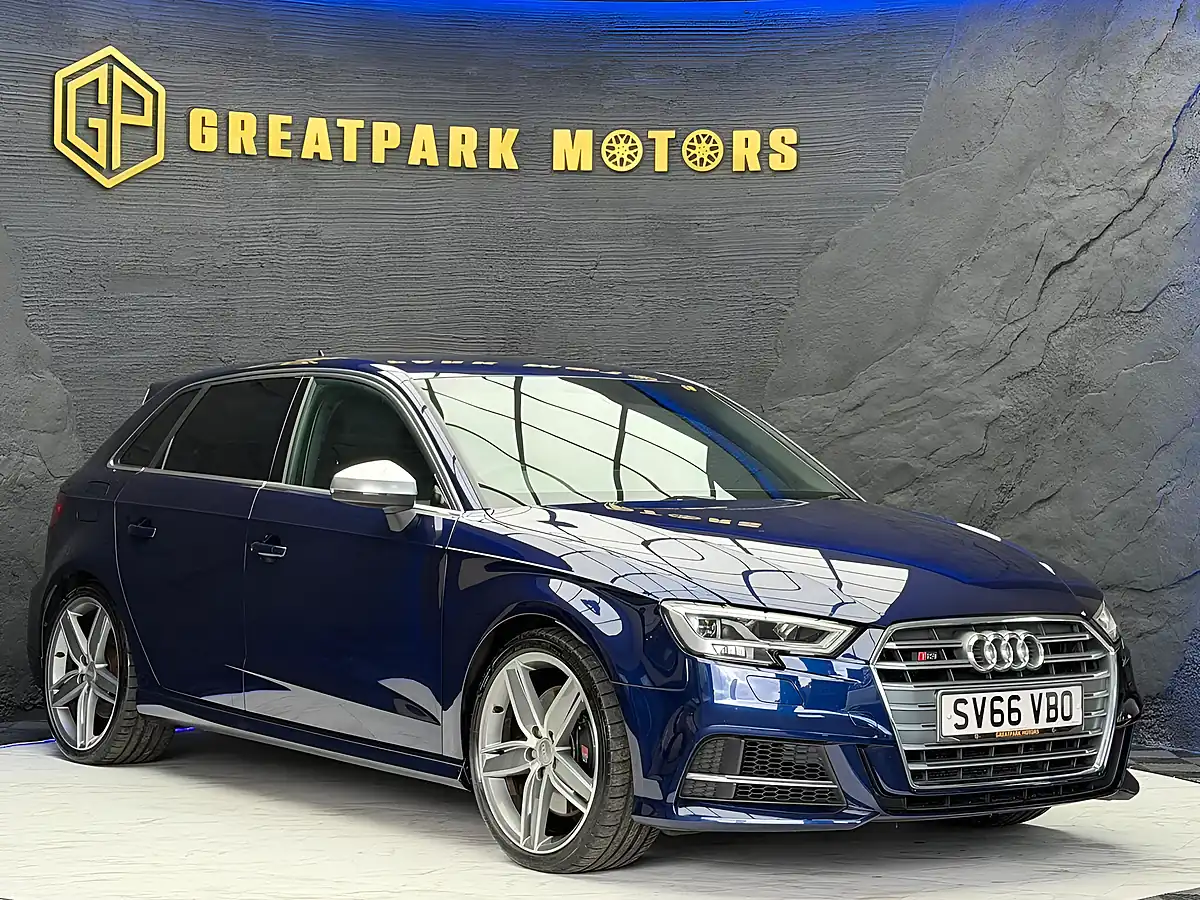 Used 2016 Audi S3 Sportback Blue - Interior and Exterior details 3