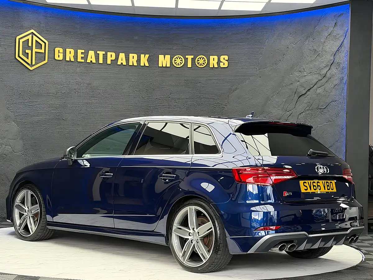 Used 2016 Audi S3 Sportback Blue - Interior and Exterior details 7
