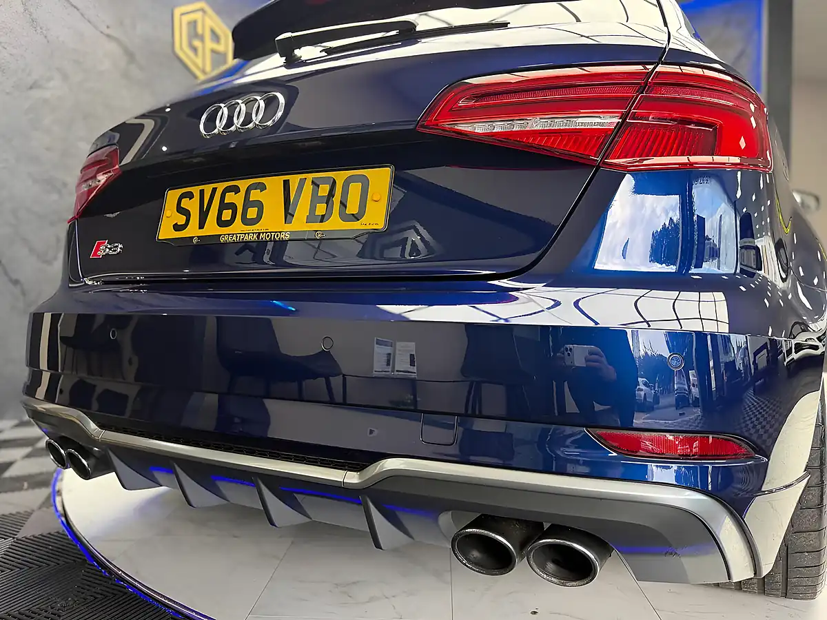 Used 2016 Audi S3 Sportback Blue - Interior and Exterior details 9